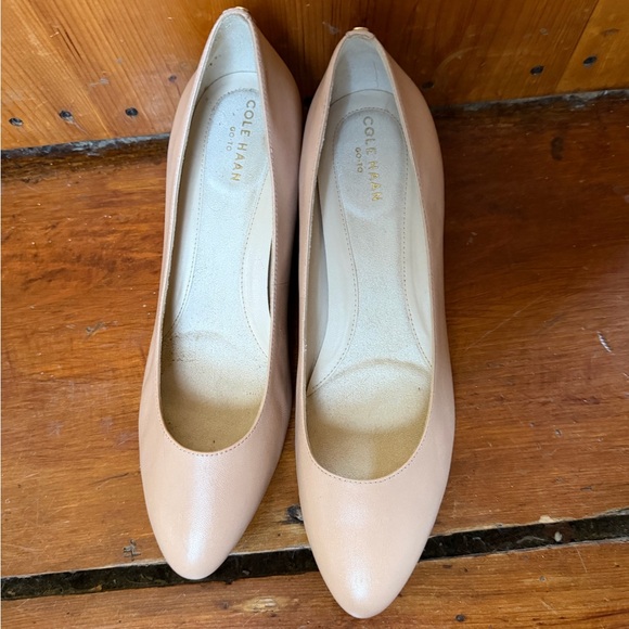 Cole Haan Wedge 60mm nude pump 7.5 - Picture 3 of 7